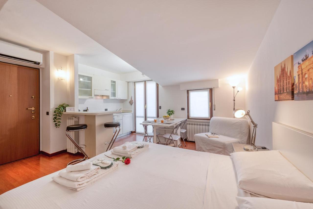 Apartament Ferrucci, 6 - Monolocale Al Settimo Cielo Mediolan Zewnętrze zdjęcie