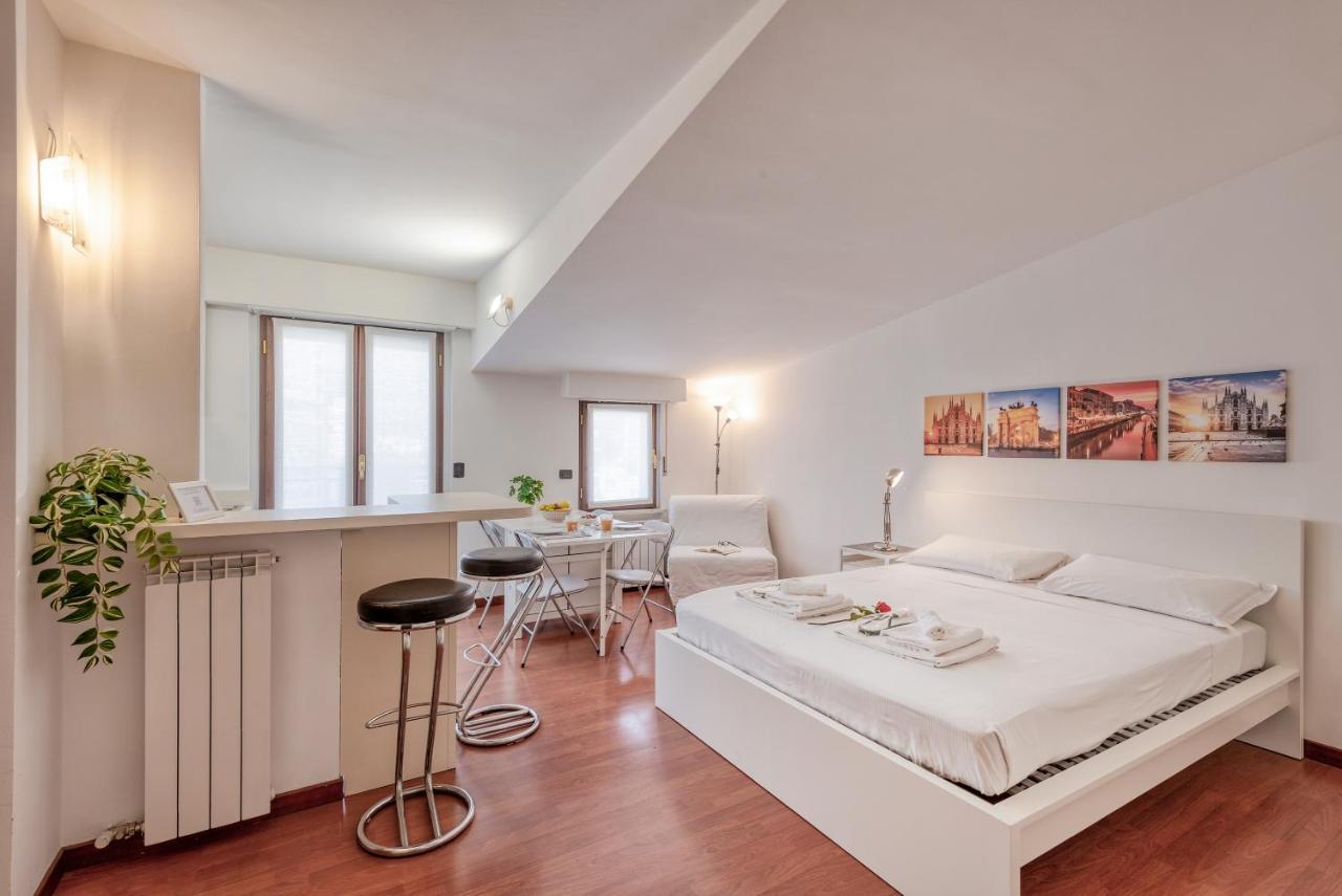 Apartament Ferrucci, 6 - Monolocale Al Settimo Cielo Mediolan Zewnętrze zdjęcie